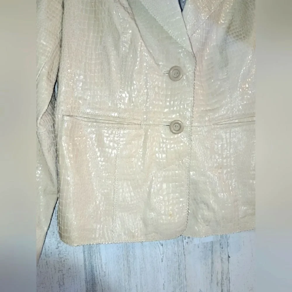 NWOT Bradley Bayou Patent Leather Jacket